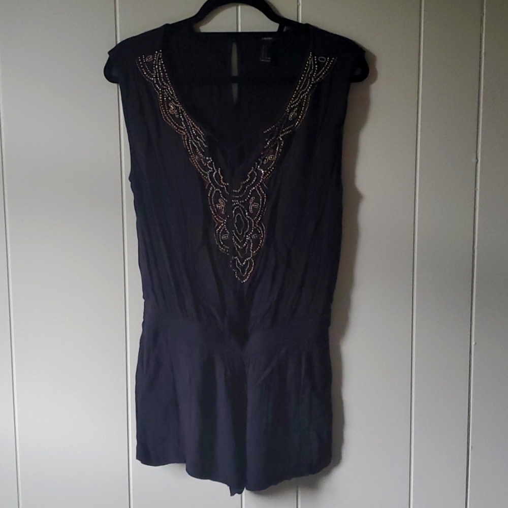 Forever 21 Black Romper